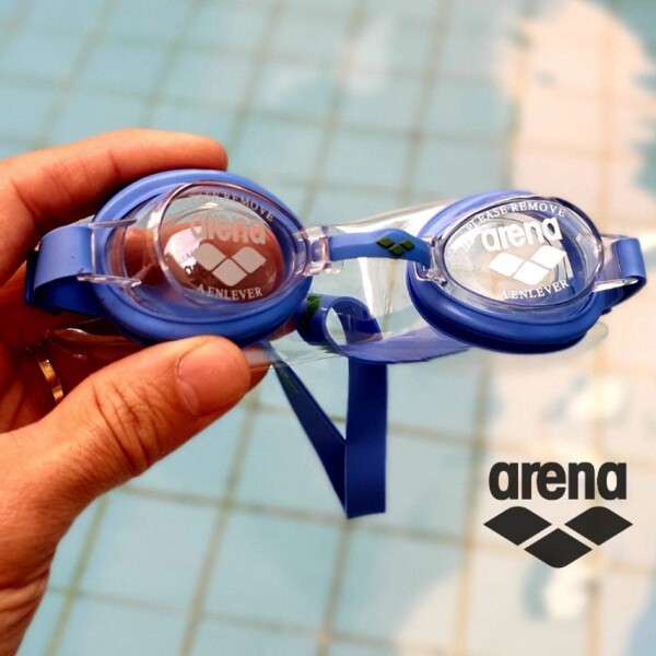 Lentes De Natacion Para Niños Arena Bubble 3 Goggles (6 a 12 años) Verde y Negro