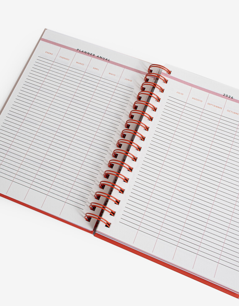 Agendas y Calendarios Agendas Agenda Ilustrada 2026 - Combinacion Multicolor