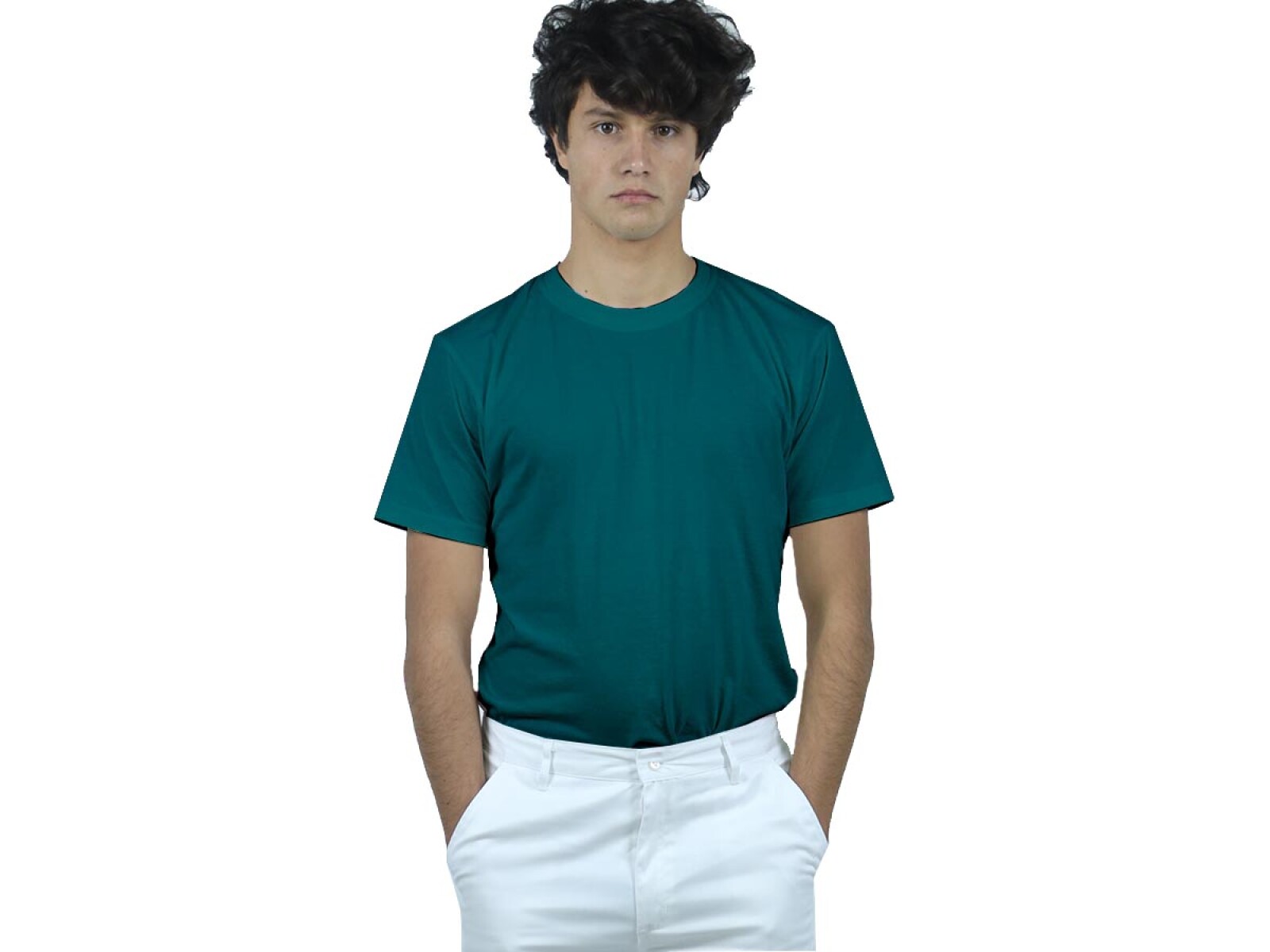 Camiseta Básica - Verde inglés 