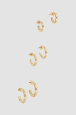 Pack x 3 aros smile ii Oro fuerte