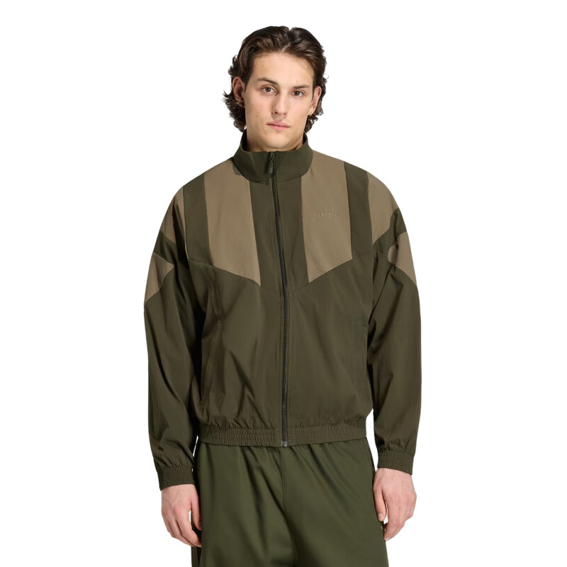 Campera Adidas Blocked - Verde Campera Adidas Blocked - Verde