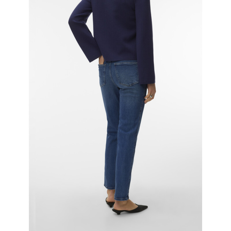 VMAMARA MR SLIM STRAIGHT ANK VI3513 Medium Blue Denim