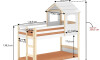Cucheta Cama Casita Madera y MDF - Tema Cucheta Cama Casita Madera y MDF - Tema