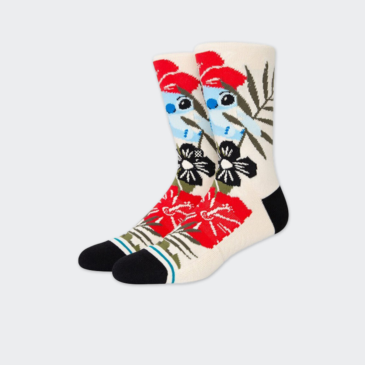 Medias Stance Stitch - Blanco 