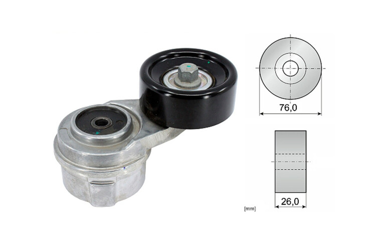 Tensor De La Correa Hyundai I20/Hb20 Hb20S/I30/Elantra/Creta/Accent Kia Cerato/Rio 08-25 Tensor De La Correa Hyundai I20/Hb20 Hb20S/I30/Elantra/Creta/Accent Kia Cerato/Rio 08-25
