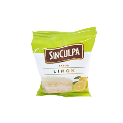 Alfajor De Limón Sin Culpa 35g Alfajor Sin Sin Culpa Limon
