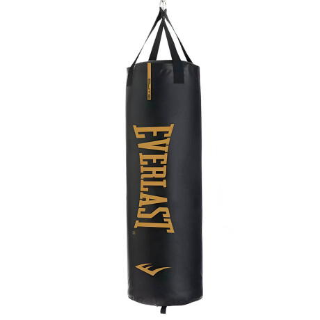 Bolsa De Boxeo Profesional Everlast C/ Cadena Y Rotor Negro-Do