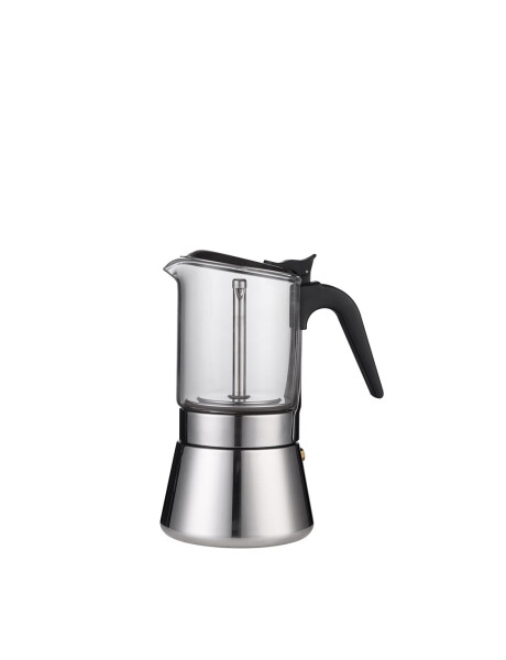 CAFETERA ITALIANA COMBINADA 10T 360ML PLATA VARENNA CAFETERA ITALIANA COMBINADA 10T 360ML PLATA VARENNA