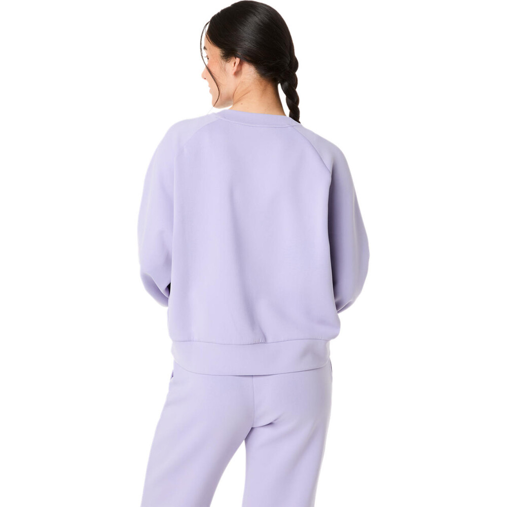 Polera Training Nagino Refined Texture Sweat Top Mujer Bluebell