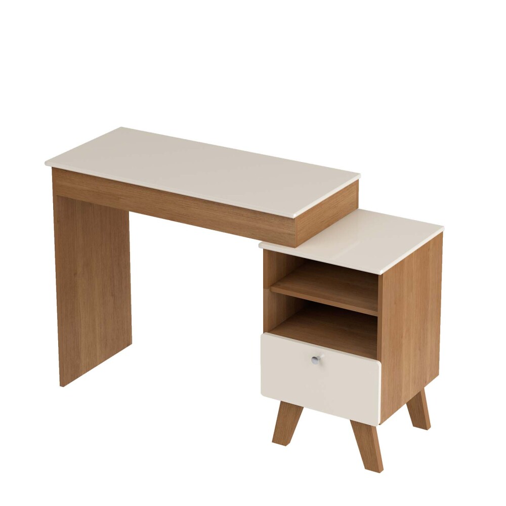 ESCRITORIO TOCADOR MDF-Y-MDP MARRON SOPHIE