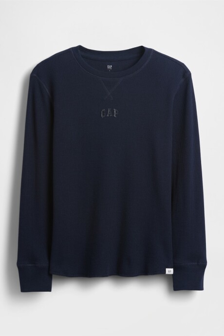 Remera Logo Gap Niño Navy Uniform