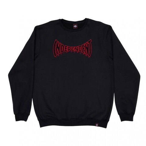 BUZO INDEPENDENT SPANNING FRONT CREW Black