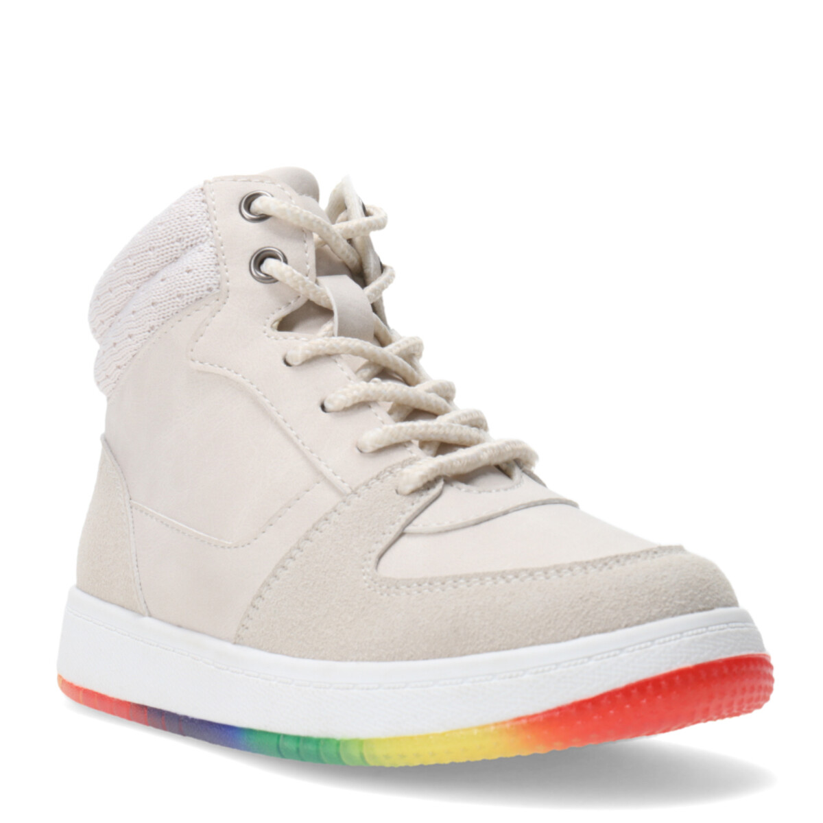 Botas de Niña MINI Miss Carol ARKANSAS acordonada - Beige 