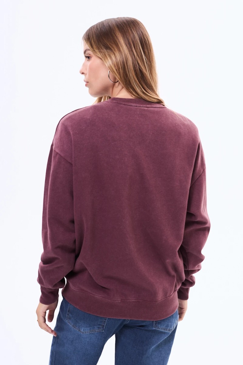 Buzo de felpa Trancoso Bordeaux