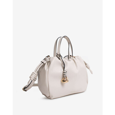 Cartera Formato City Blanco Crudo