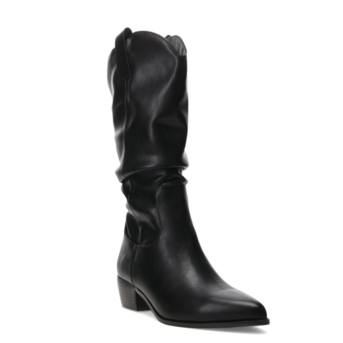 Botas DEGREE Bucaneras arrugadas MissCarol - Black pu 