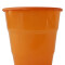 Vaso Biodegradable 360ml x10 Naranja