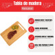 Tabla de picar en bambú MADERA