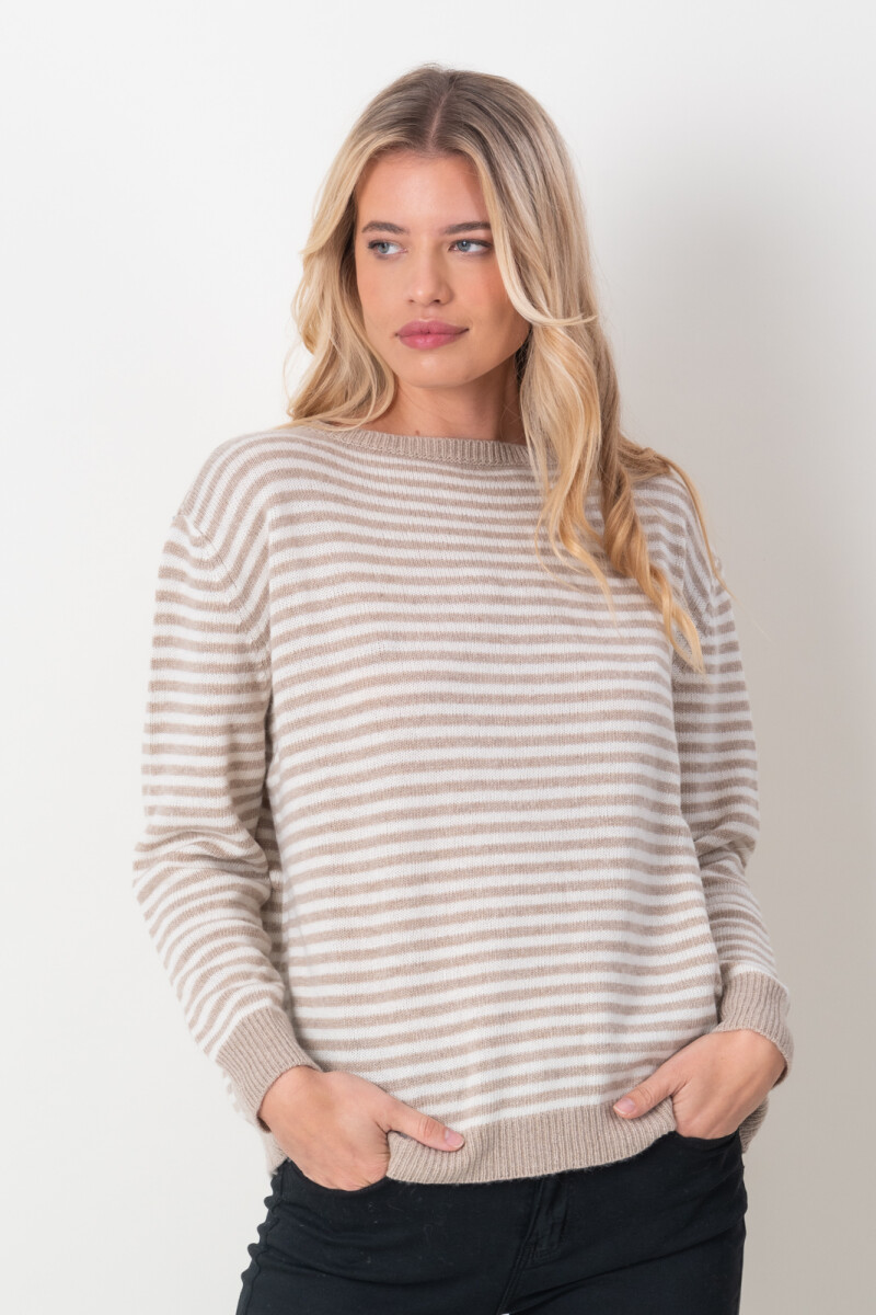 Sweater Cashmere - Beige 