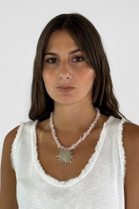 COLLAR SOLEZNO Blanco
