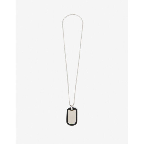 Collar De Acero Men´s Collection Plateado