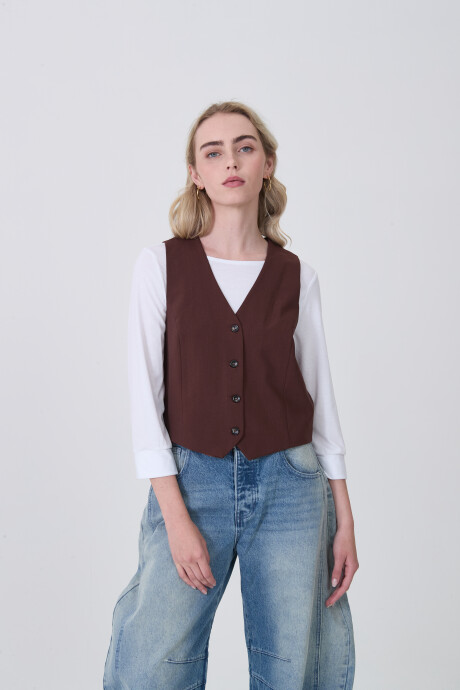 Chaleco Jorik Chocolate