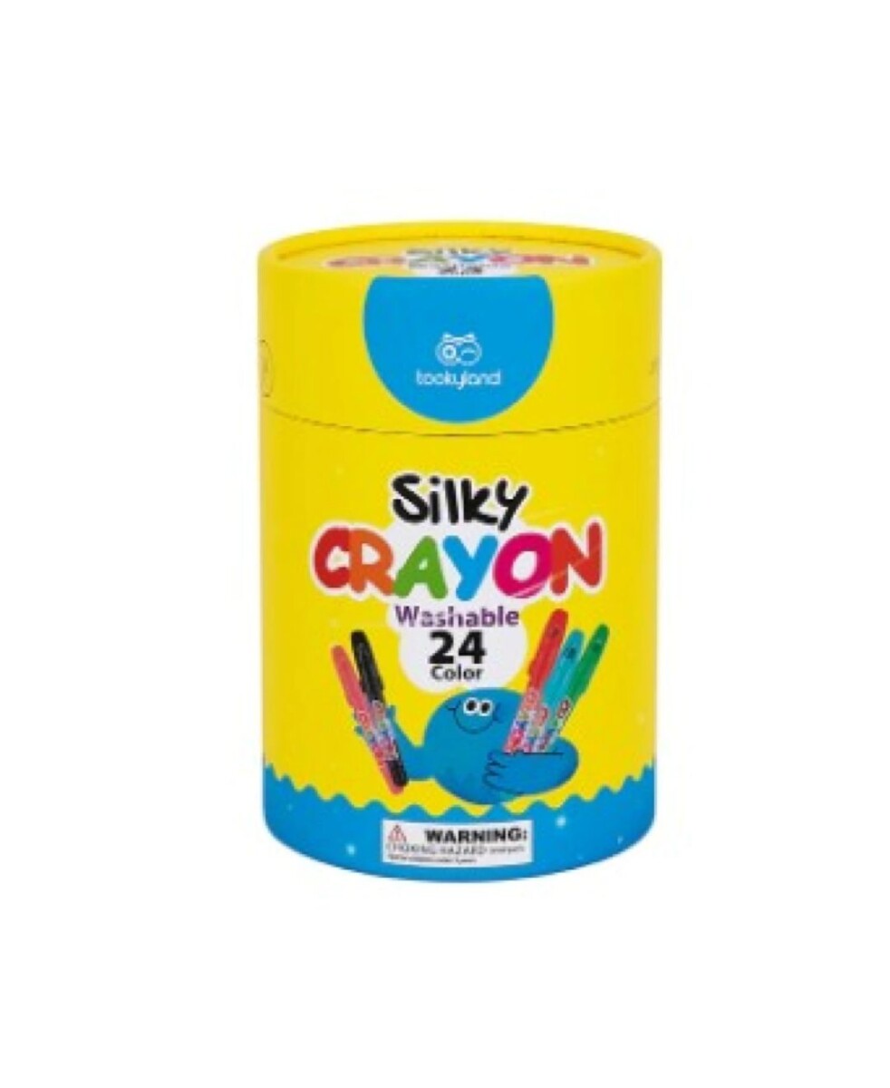 Silky crayons 24 colores - New packaging - S/C 