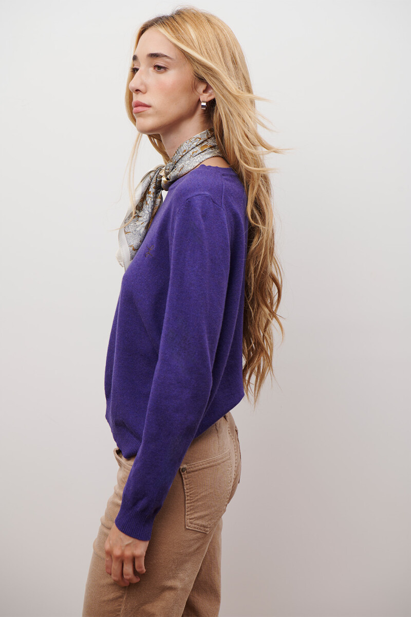 SWEATER TWIN PURPURA
