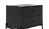 Mesa de Luz Jasper Negro Mate