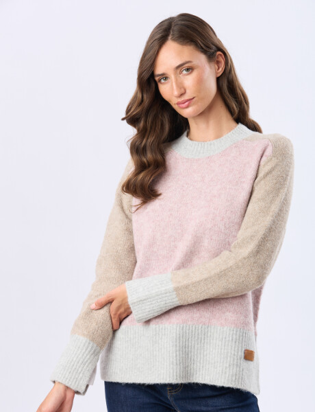 BUZO TEJIDO DE ABRIGO Rosa