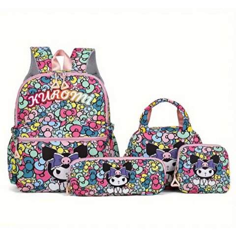 Set de mochila y carteritas 6 diseños Set De Mochila Y Carteritas 6 Diseños