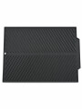 ALFOMBRA SILICONA CON DRENAJE PARA MESADA NEGRO