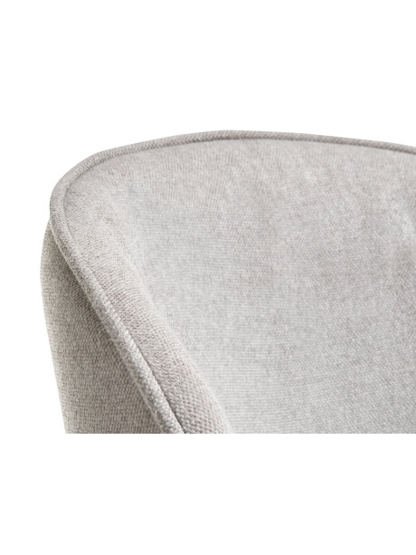 Silla de comedor RISSKOV tela gris claro/negro Silla de comedor RISSKOV tela gris claro/negro