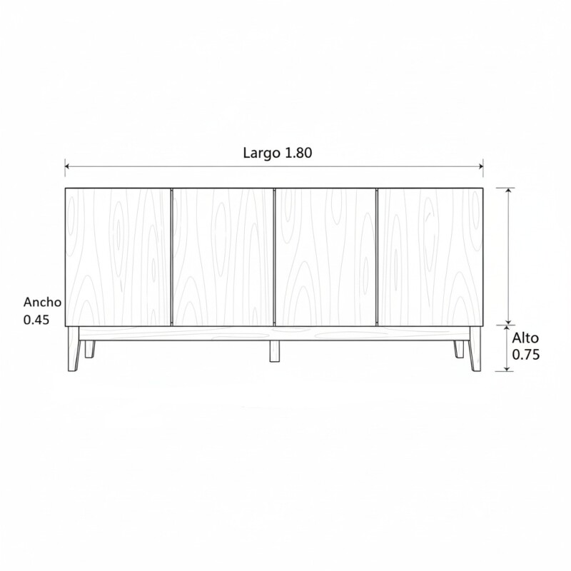 APARADOR APA 001 SEDONA Unica