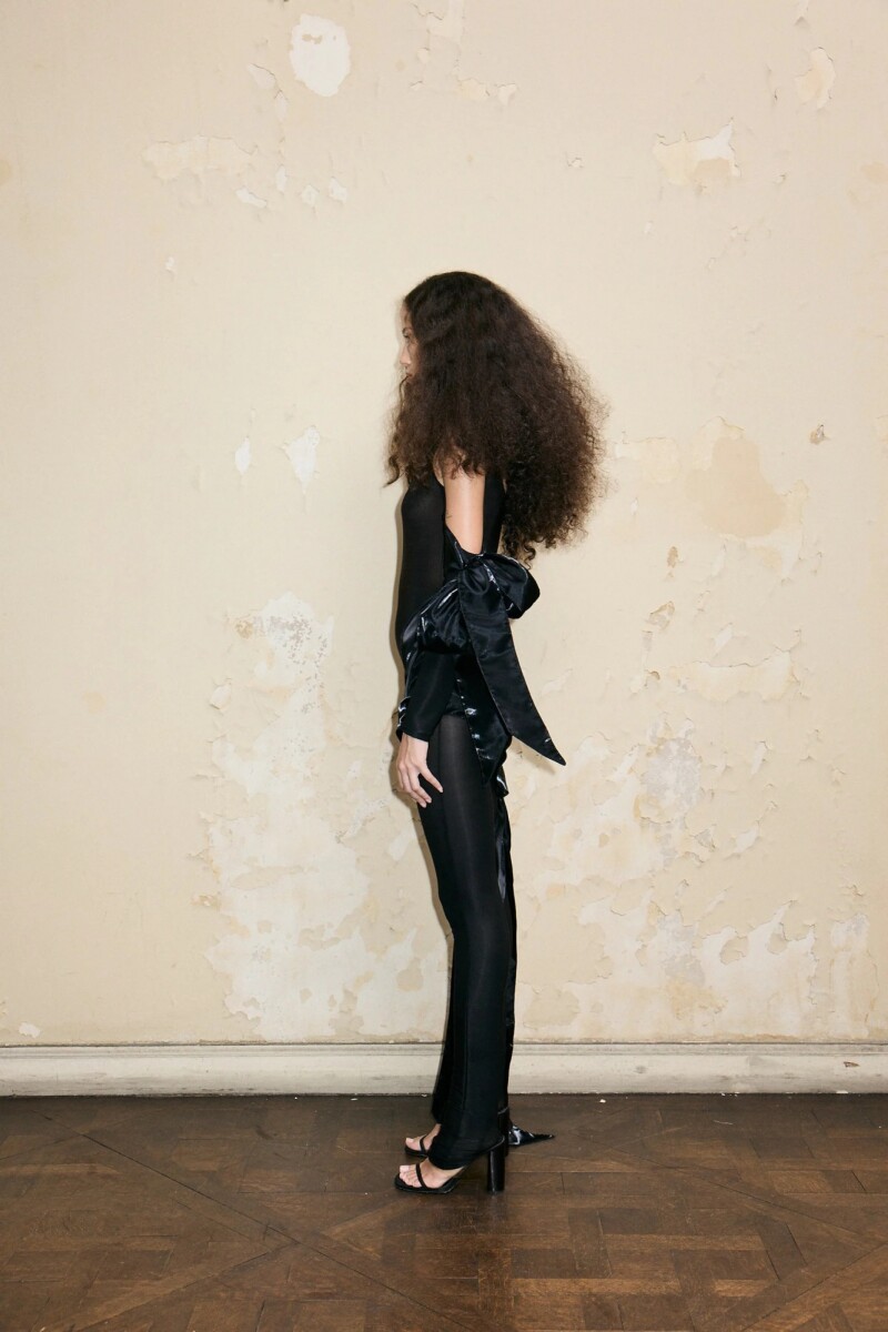 THAMES CATSUIT Negro