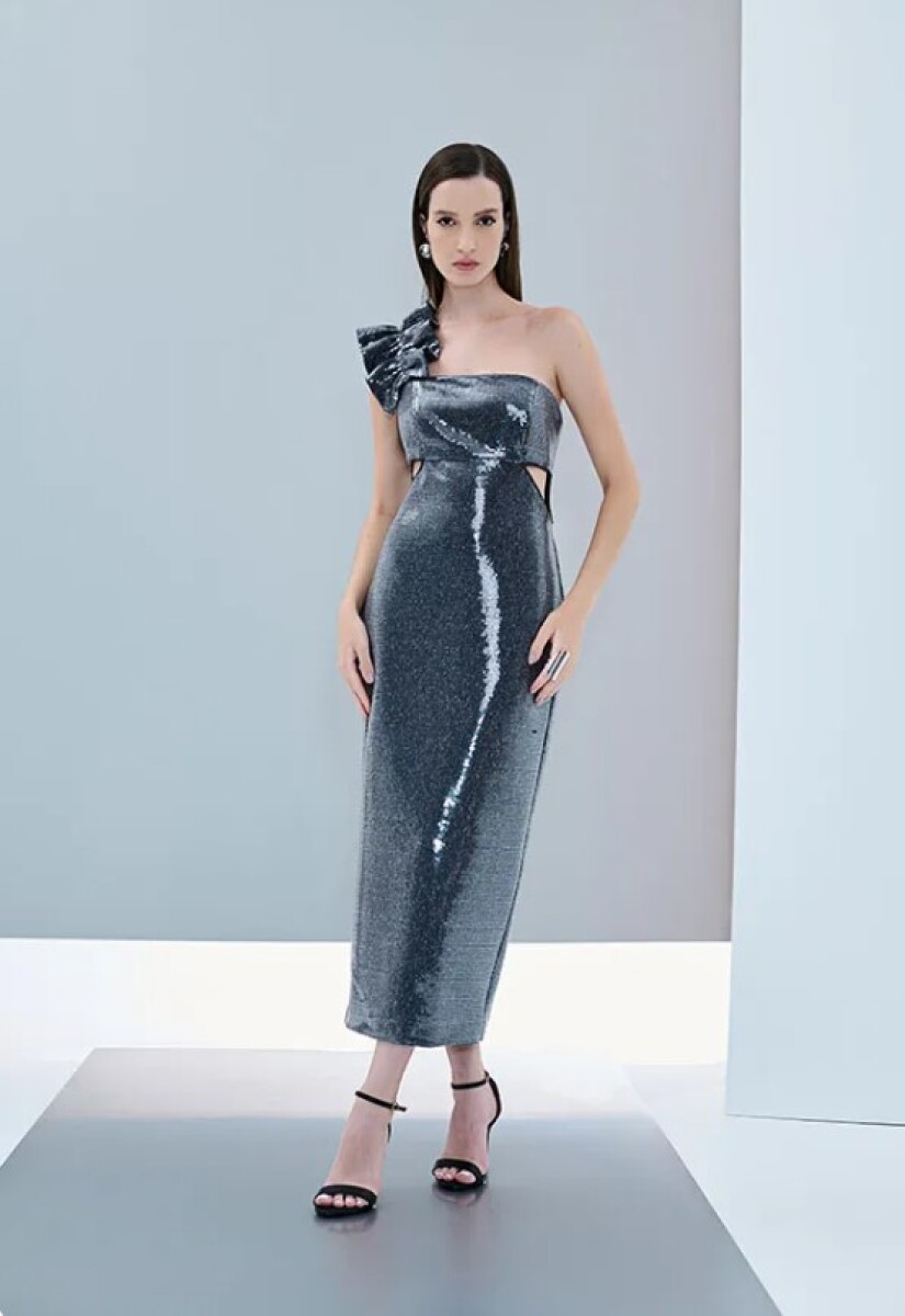Vestido Ilda - Gris 