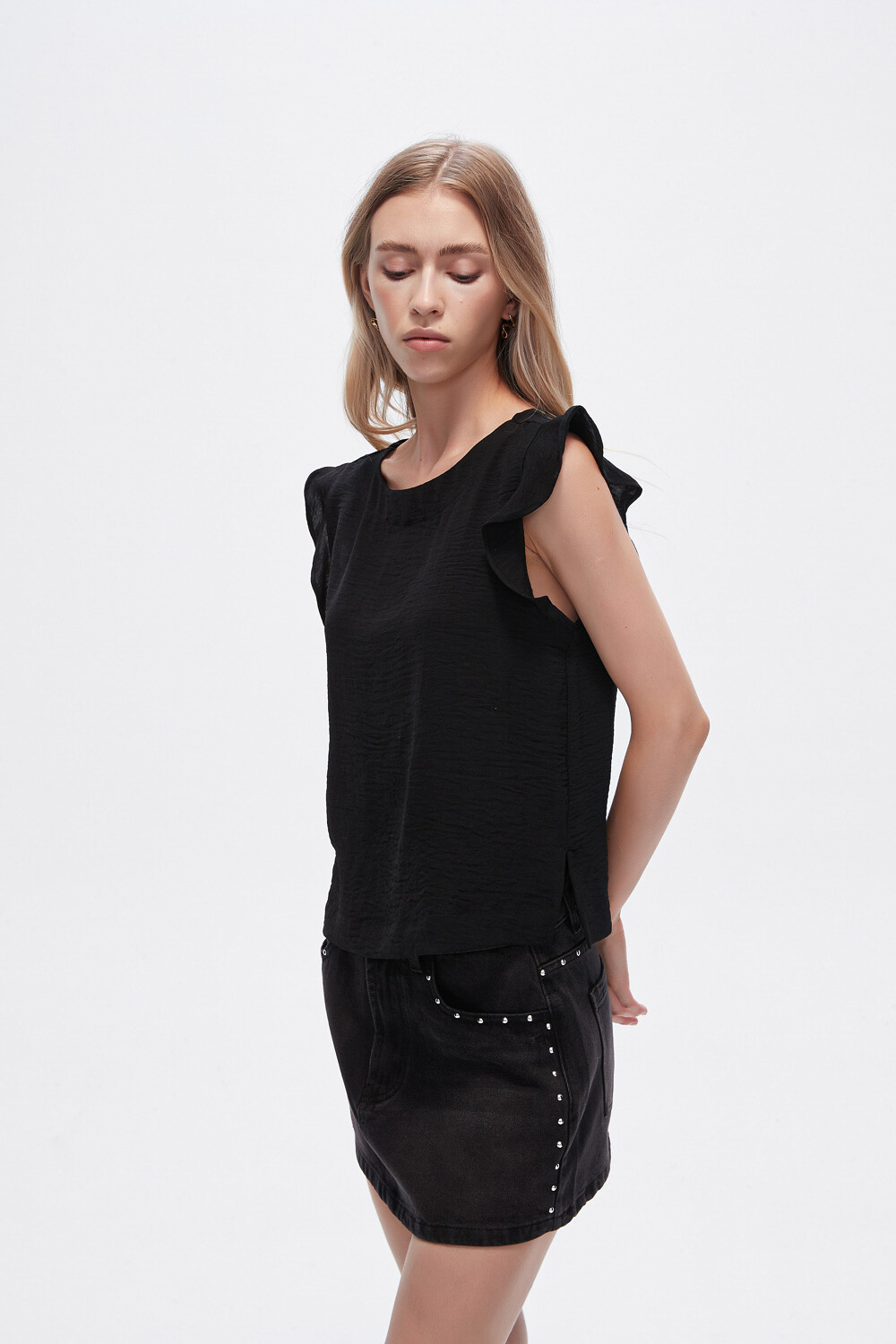 Blusa Mapa Negro