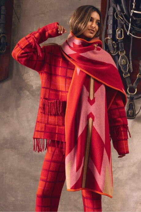 Navajo Scarf Rojo