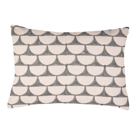 ALMOHADÓN ALBERCA 40*60 ALGODON BEIGE/GRIS