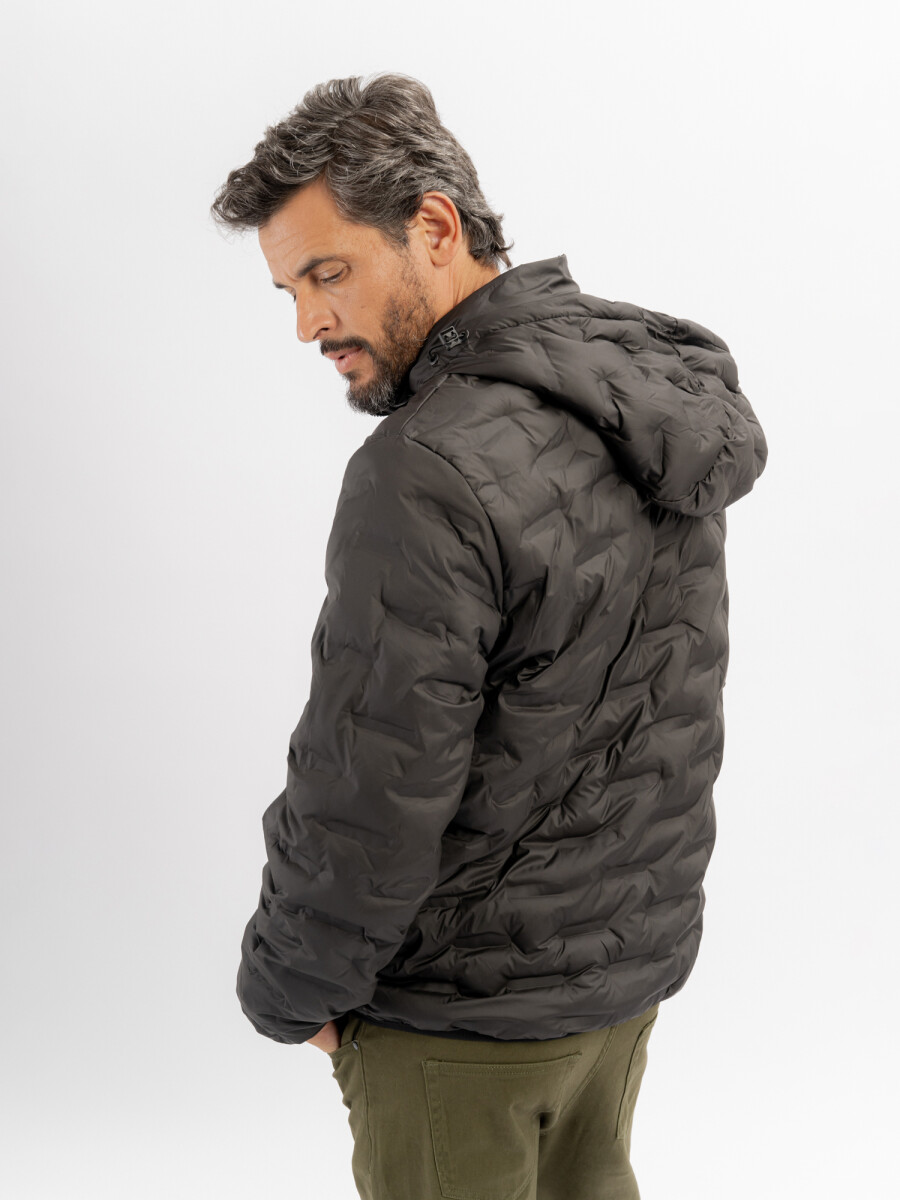Campera capitoneada Ultratek - negro 