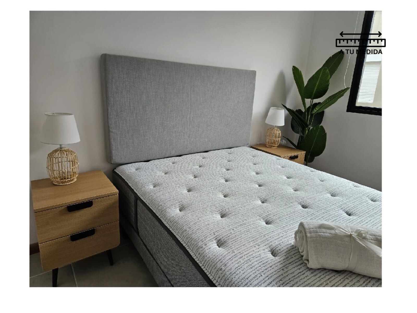 Respaldo Lisos Acolchonados Recto o Curvo 