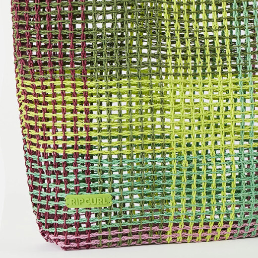 Bolso Rip Curl Sand Free Plaid Tote - Multicolor Bolso Rip Curl Sand Free Plaid Tote - Multicolor