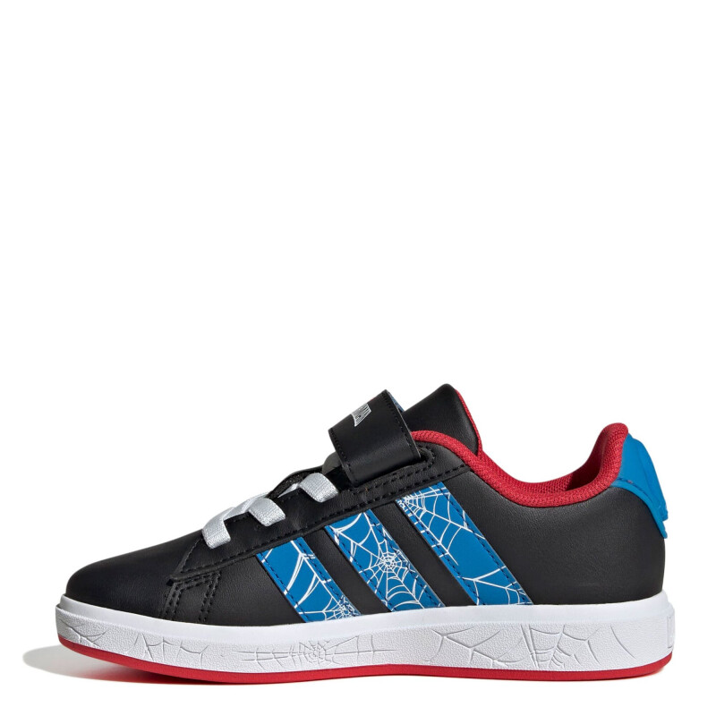 Championes de Niños Adidas Grand Court Marvel Spider Man Negro - Azul