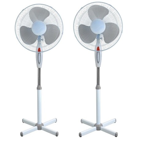Pack x 2 Ventiladores Con Pedestal Pie 3 Velocidades Pack x 2 Ventiladores Con Pedestal Pie 3 Velocidades