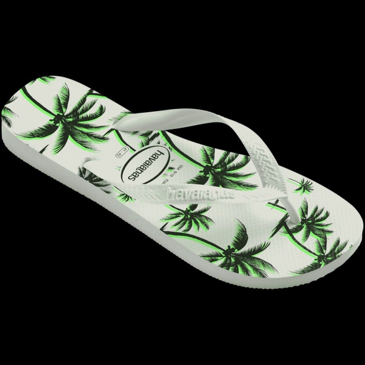 Sandalia de Hombre Havaianas Havaiana Aloha Havaianas - Blanco - Verde 