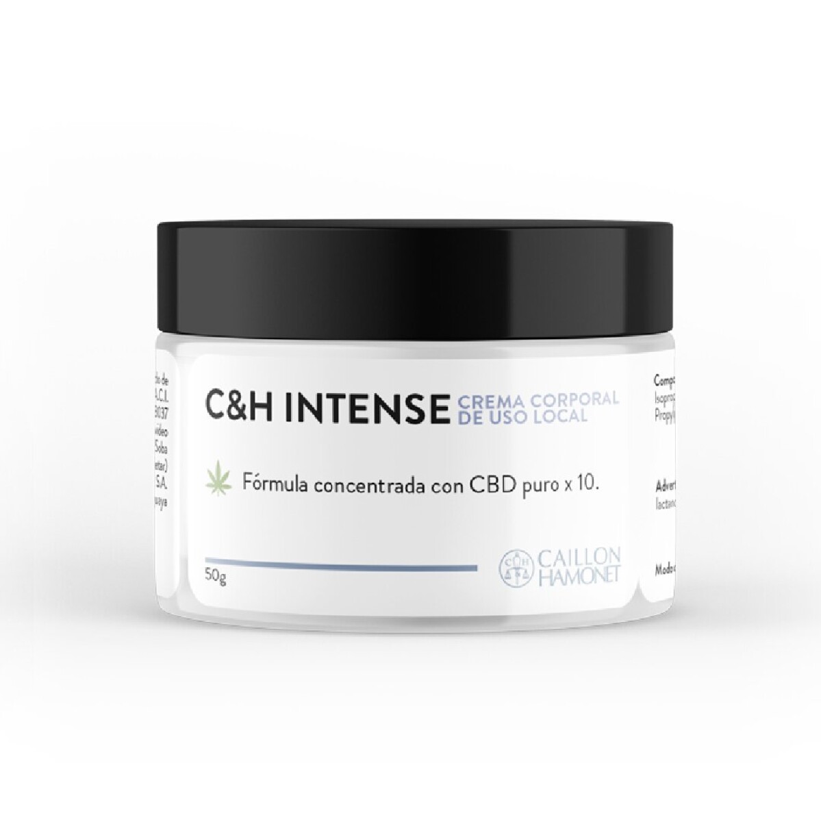 C&H Intense – Crema corporal con CBD 