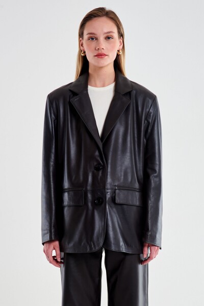 CHAQUETA Negro