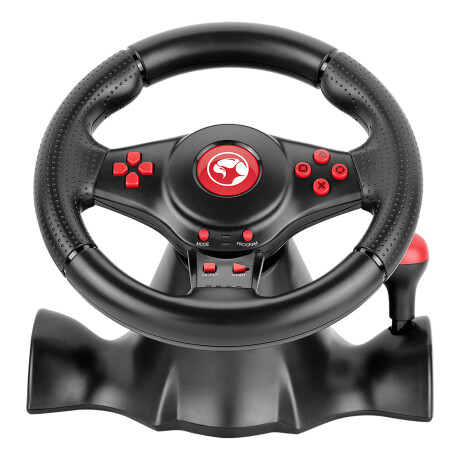 Volante Gaming Marvo Multiplataforma 180º Vibración 001