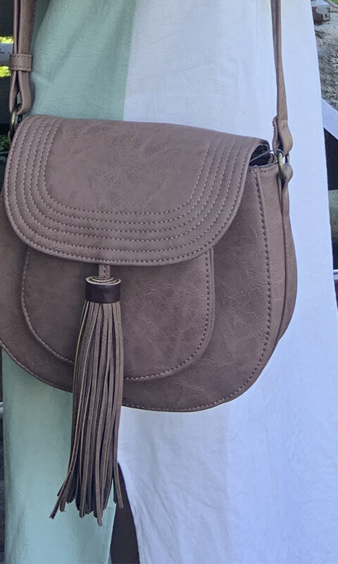 BANDOLERA FORTALEZA ALMENDRA CON CAFÉ
