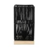 LAMPARA HILO NEGRO/MADERA A BATERIA Unica